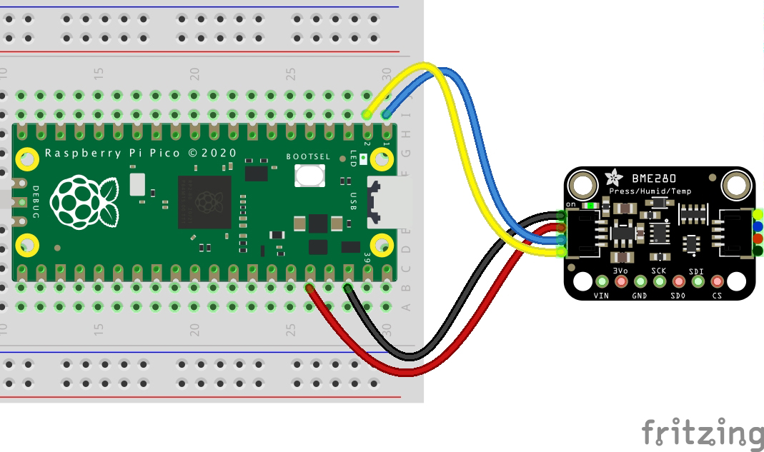 Raspberry pi pico схема